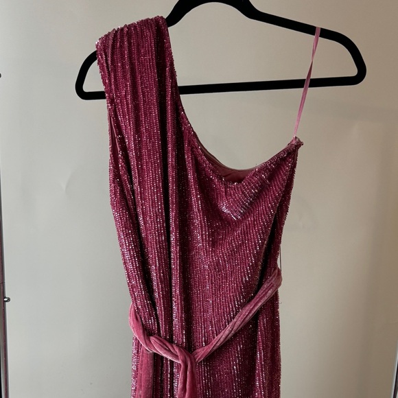 Retrofete One-Shoulder Sequin Dress - Picture 6 of 7